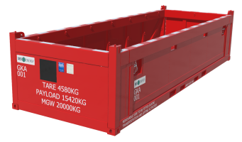 Half Height Container