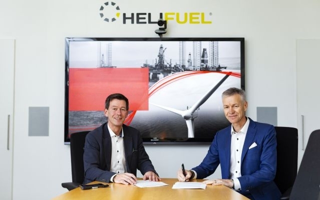 Helifuel and SOS Signing