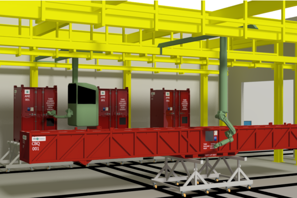 <p>Automated </p>
<p>Blast & Paint Solution</p>