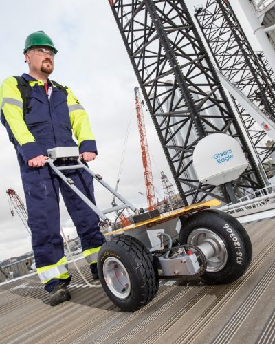 Helideck friction test 1